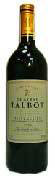 Saint-Julien AOC Chateau Talbot 4GCC Rouge 1996